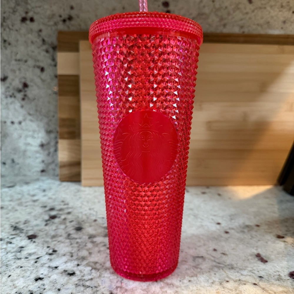Starbucks Hot Pink Studded Tumbler - Venti